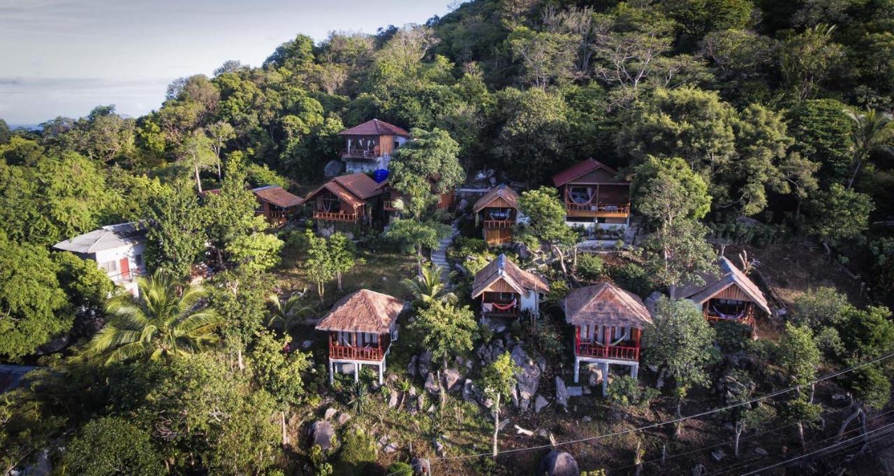 Tree House Bungalows Ko Tao Dış mekan fotoğraf